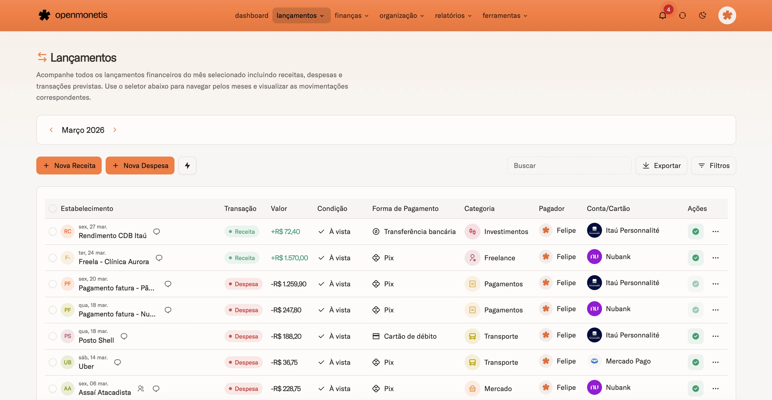 Preview Lançamentos